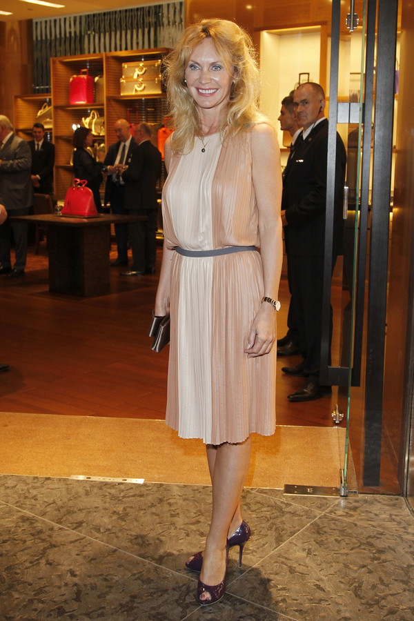 Gwiazdy na otwarciu butiku Louis Vuitton: Beata Ścibakówna, fot. Akpa
