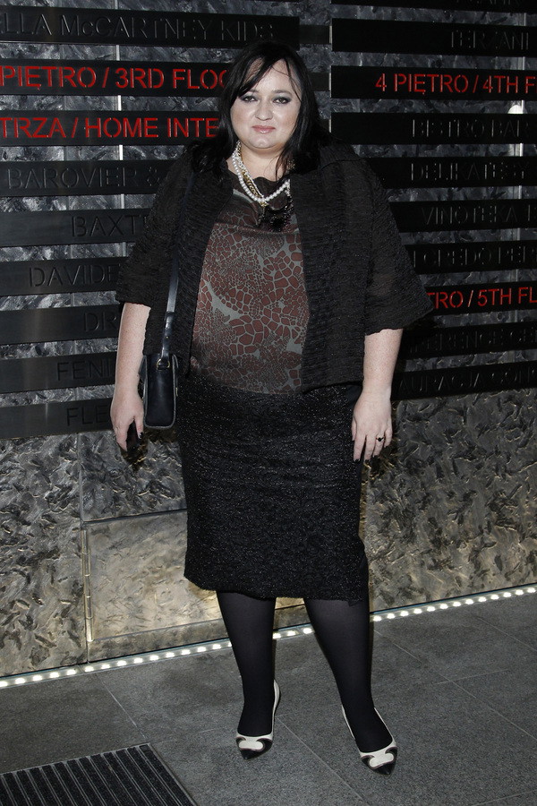 Gwiazdy na otwarciu butiku Louis Vuitton: Gosia Baczyńska, fot. Akpa