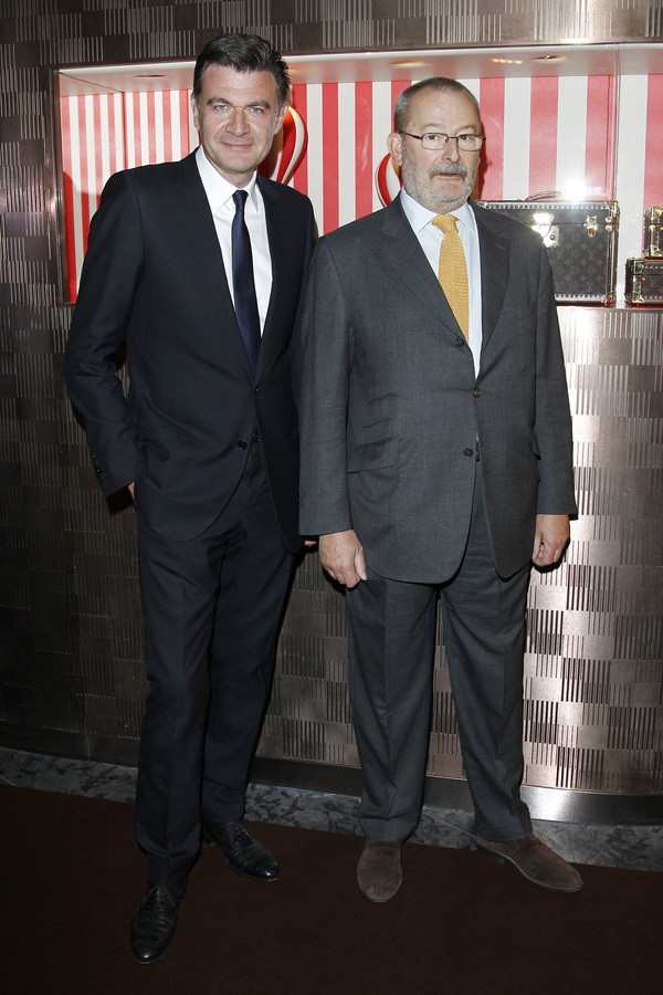 Gwiazdy na otwarciu butiku Louis Vuitton: Roberto Eggs i Patrick Louis Vuitton, fot. Akpa