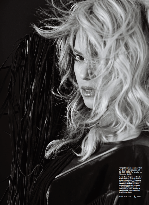Shakira w lipcowym ELLE US