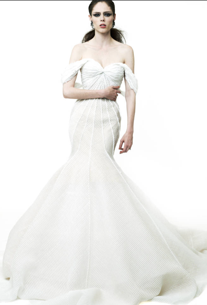 Suknie ślubne Zac Posen w umiarkowanych cenach