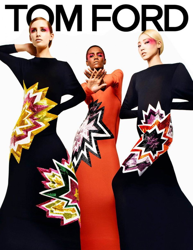 Zuzanna Bijoch w kampanii Tom Ford jesień-zima 2013