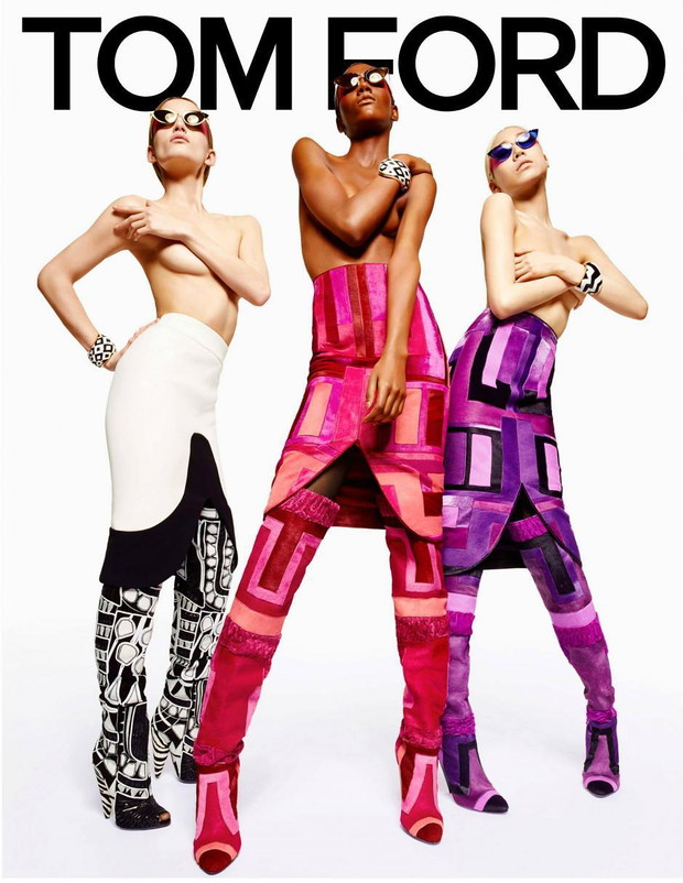 Zuzanna Bijoch w kampanii Tom Ford jesień-zima 2013