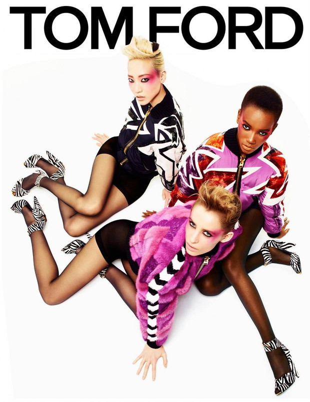 Zuzanna Bijoch w kampanii Tom Ford jesień-zima 2013