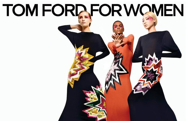 Zuzanna Bijoch w kampanii Tom Ford jesień-zima 2013
