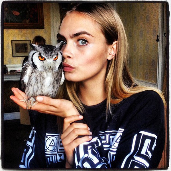 Cara Delevingne w kampanii Mulberry jesień-zima 2013