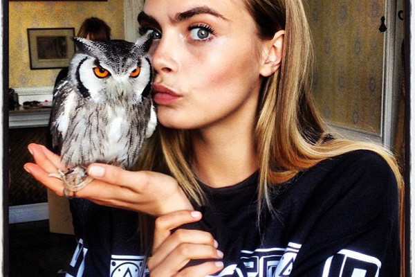 Cara Delevingne w kampanii Mulberry jesień-zima 2013