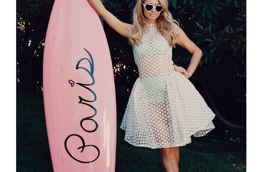 Paris Hilton w obiektywie Sofii Coppoli dla ELLE US