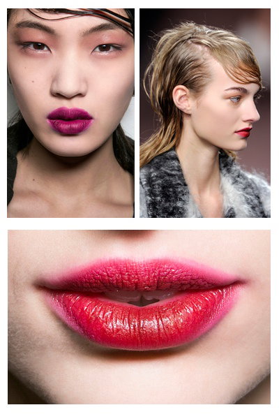 Wet look i rozmyta pomadka: backstage pokazu Marni