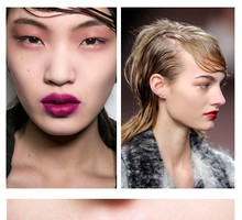 Wet look i rozmyta pomadka: backstage pokazu Marni