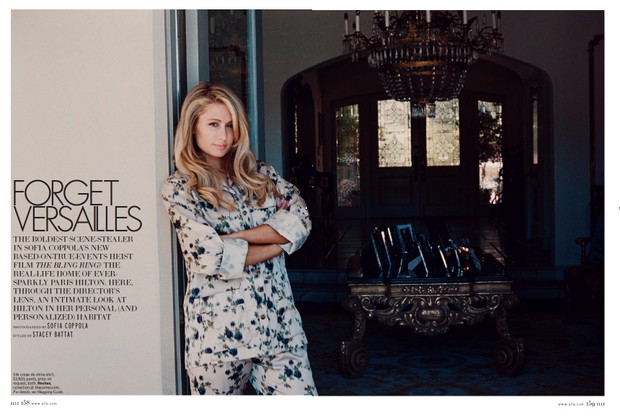 Paris Hilton w obiektywie Sofii Coppoli dla ELLE US