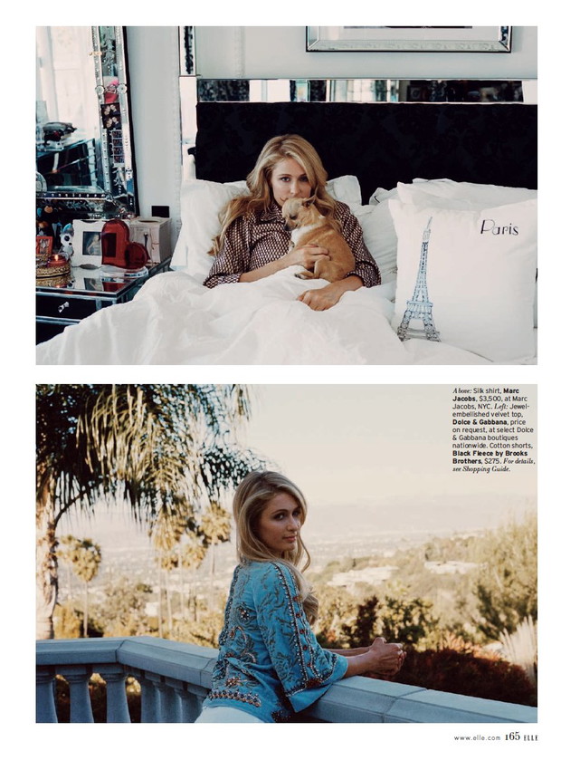 Paris Hilton w obiektywie Sofii Coppoli dla ELLE US