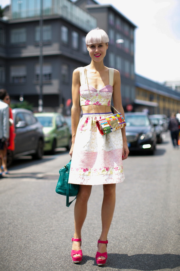 Street fashion prosto z Mediolanu