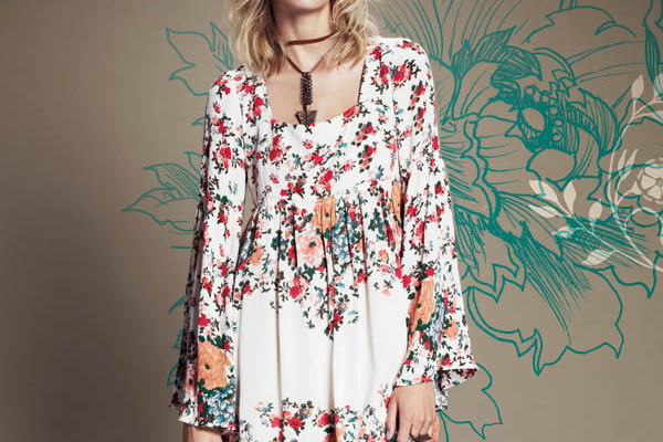 Anja Rubik dla Free People - lookbook czerwiec 2013