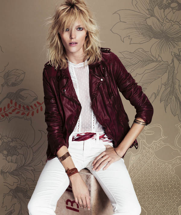 Anja Rubik dla Free People - lookbook czerwiec 2013