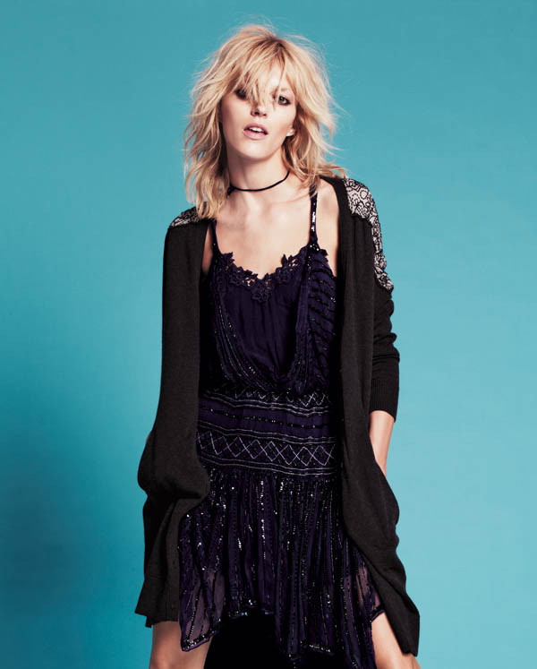 Anja Rubik dla Free People - lookbook czerwiec 2013