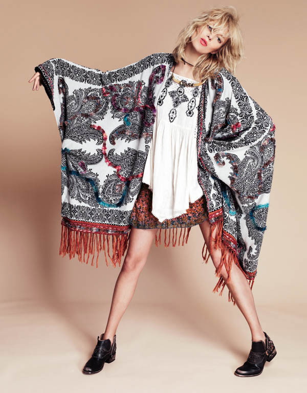 Anja Rubik dla Free People - lookbook czerwiec 2013