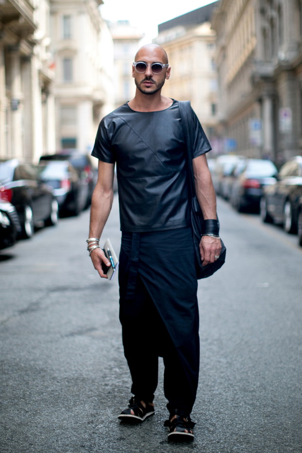 Street fashion: Mediolan, Tydzień Mody Męskiej