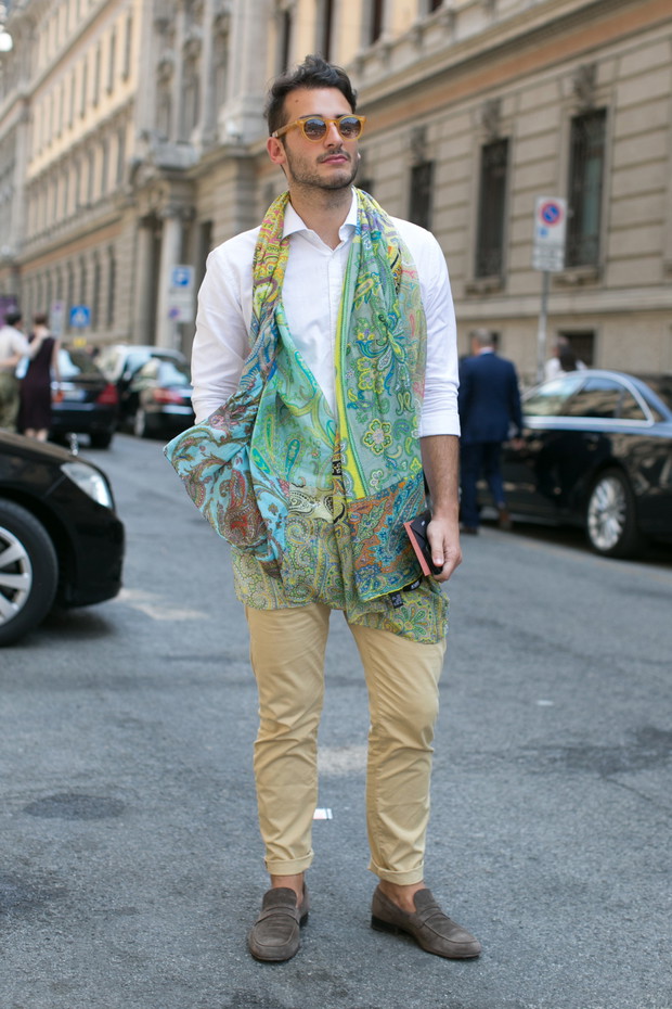 Street fashion: Mediolan, Tydzień Mody Męskiej