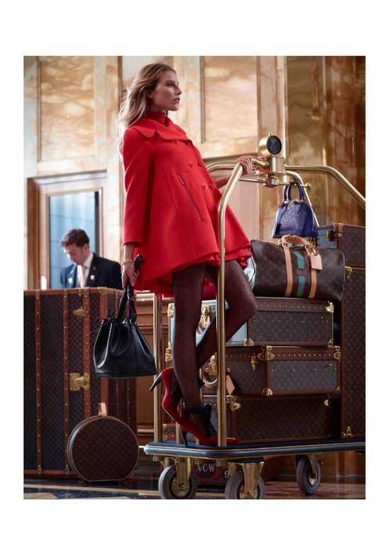 Dree Hemingway dla Louis Vuitton pre-fall 2013