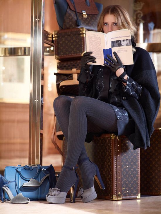 Dree Hemingway dla Louis Vuitton pre-fall 2013