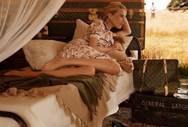 Dree Hemingway dla Louis Vuitton pre-fall 2013