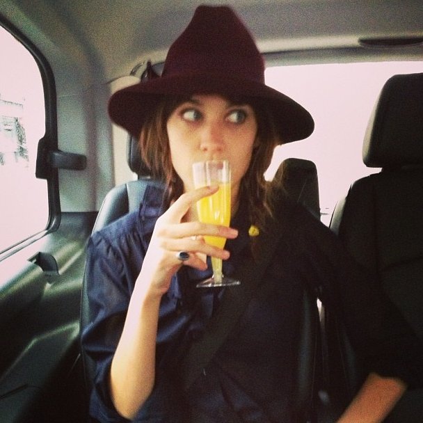 Gwiazdy na Twitterze: Glastonbury Festival 2013, fot. instagram Alexa Chung