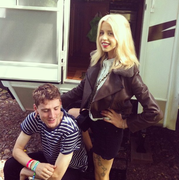 Gwiazdy na Twitterze: Glastonbury Festival 2013, fot. instagram Peaches Geldof
