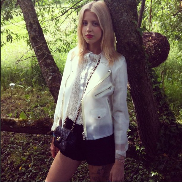 Gwiazdy na Twitterze: Glastonbury Festival 2013, fot. instagram Peaches Geldof