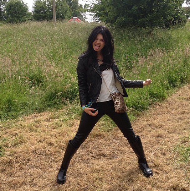 Gwiazdy na Twitterze: Glastonbury Festival 2013, fot. instagram Pixie Geldof