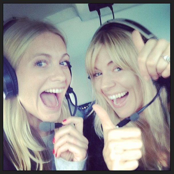 Gwiazdy na Twitterze: Glastonbury Festival 2013, fot. instagram Poppy Delevingne