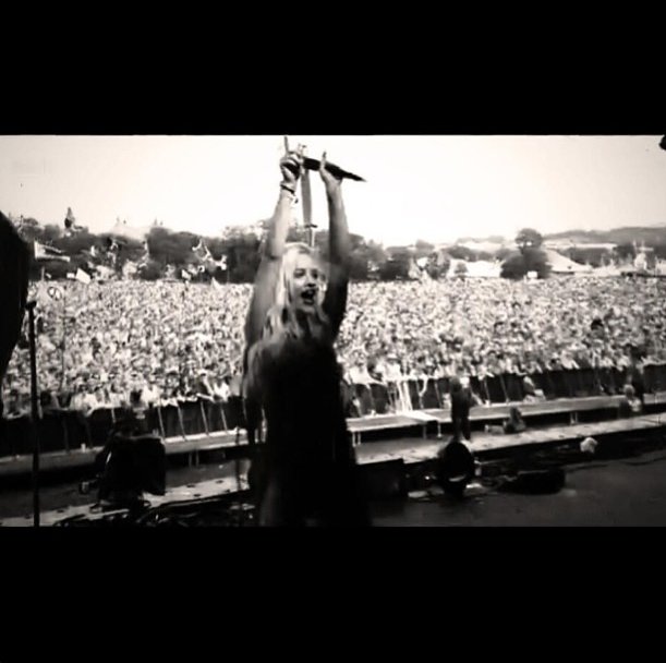 Gwiazdy na Twitterze: Glastonbury Festival 2013, fot. instagram Rita Ora