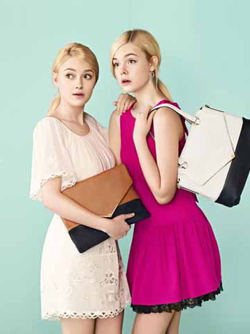 Siostry Fanning w kampanii J. Estina, wiosna-lato 2013
