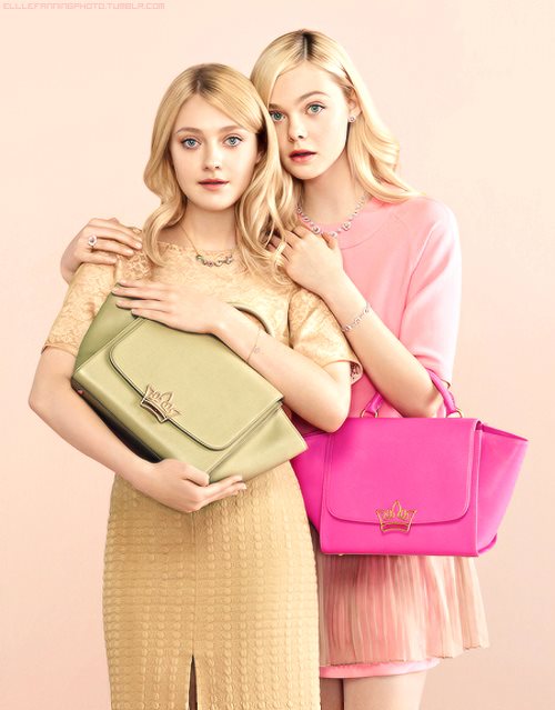 Siostry Fanning w kampanii J. Estina, wiosna-lato 2013