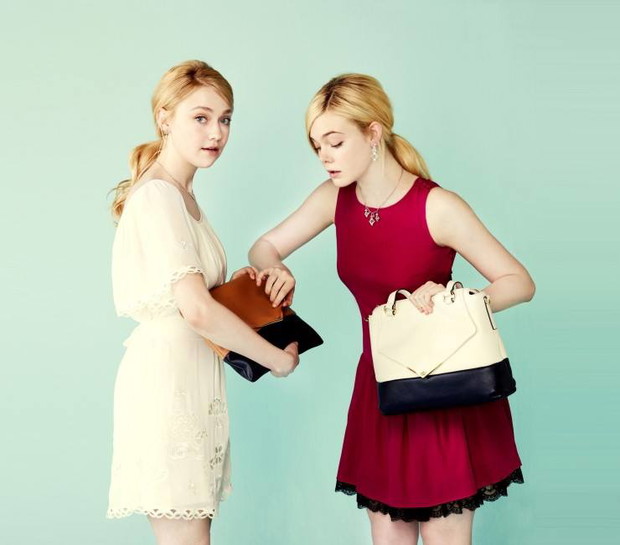 Siostry Fanning w kampanii J. Estina, wiosna-lato 2013