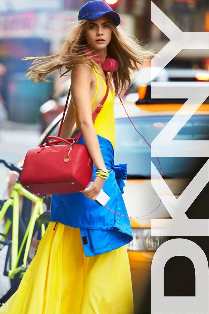 Kampania DKNY z Carą Delevingne jesień-zima 2013