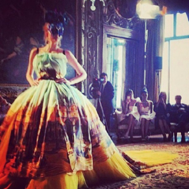Dolce & Gabbana Alta Moda FW 13 - pokaz, kulisy i maskarada