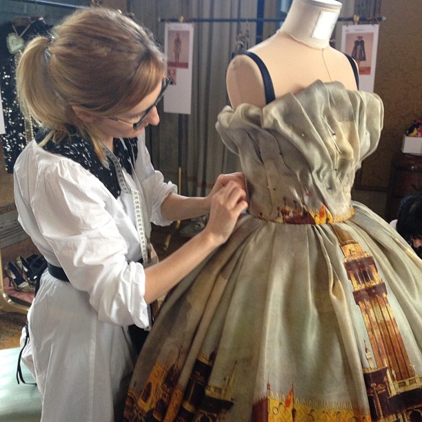 Dolce & Gabbana Alta Moda FW 13 - pokaz, kulisy i maskarada