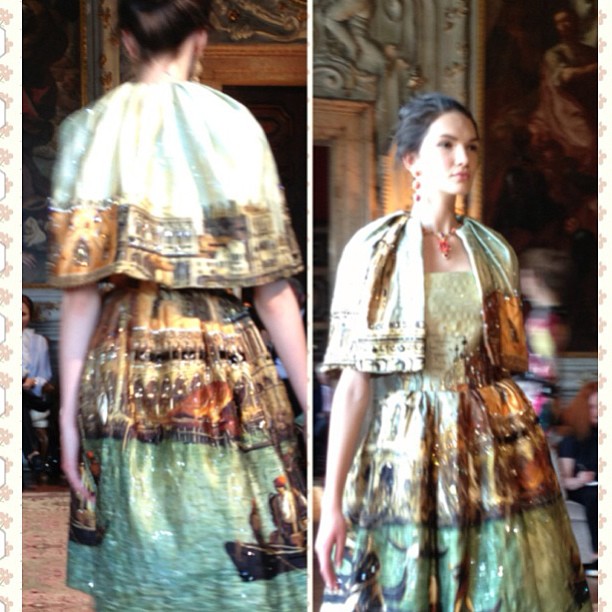 Dolce & Gabbana Alta Moda FW 13 - pokaz, kulisy i maskarada