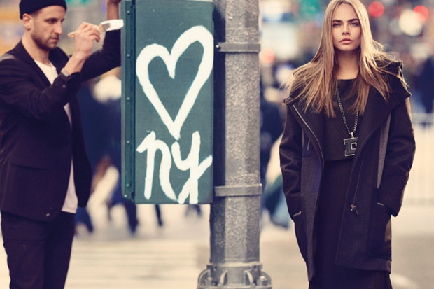 Kampania DKNY z Carą Delevingne jesień-zima 2013