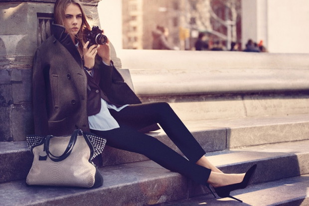 Kampania DKNY z Carą Delevingne jesień-zima 2013