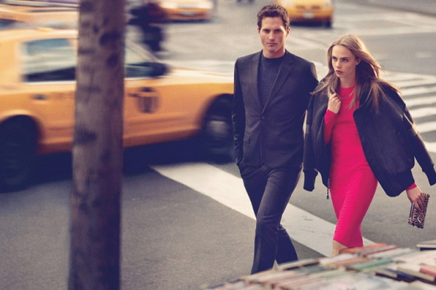 Kampania DKNY z Carą Delevingne jesień-zima 2013