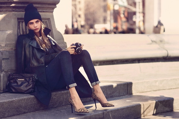 Kampania DKNY z Carą Delevingne jesień-zima 2013