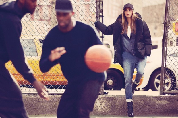 Kampania DKNY z Carą Delevingne jesień-zima 2013