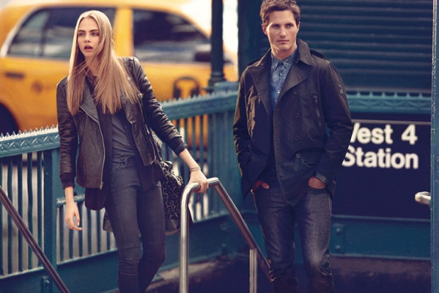 Kampania DKNY z Carą Delevingne jesień-zima 2013