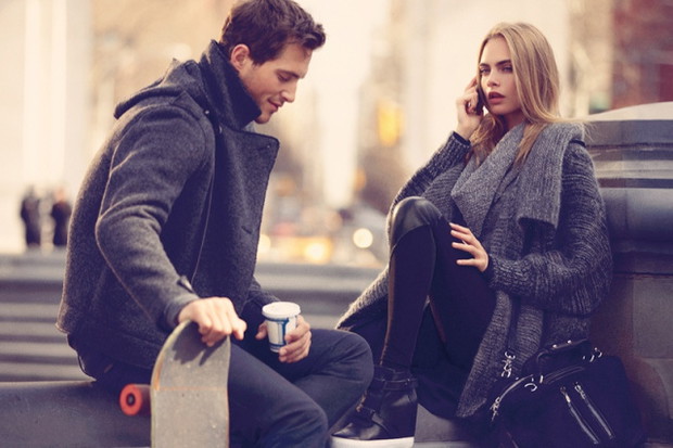 Kampania DKNY z Carą Delevingne jesień-zima 2013