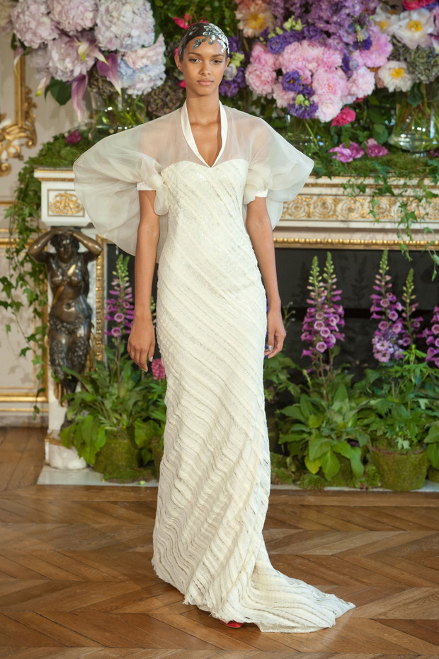 Suknie ślubne z pokazów haute couture jesień-zima 2013