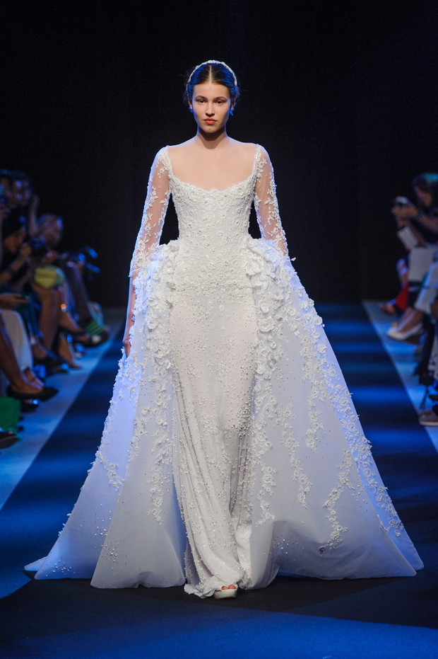 Suknie ślubne z pokazów haute couture jesień-zima 2013