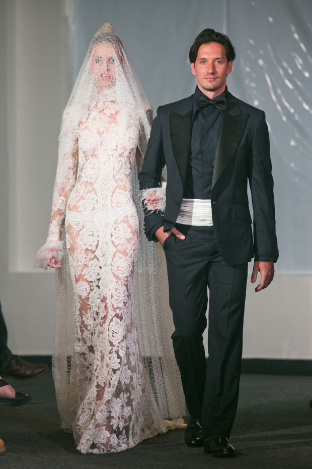 Suknie ślubne z pokazów haute couture jesień-zima 2013