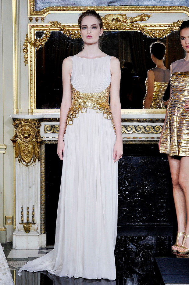 Suknie ślubne z pokazów haute couture jesień-zima 2013